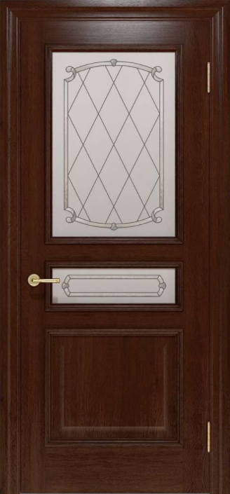 Дверне полотно Interia I 024.9 від ТМ Status Doors Шоколадний2